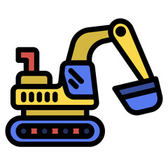 Obraz premium excavator