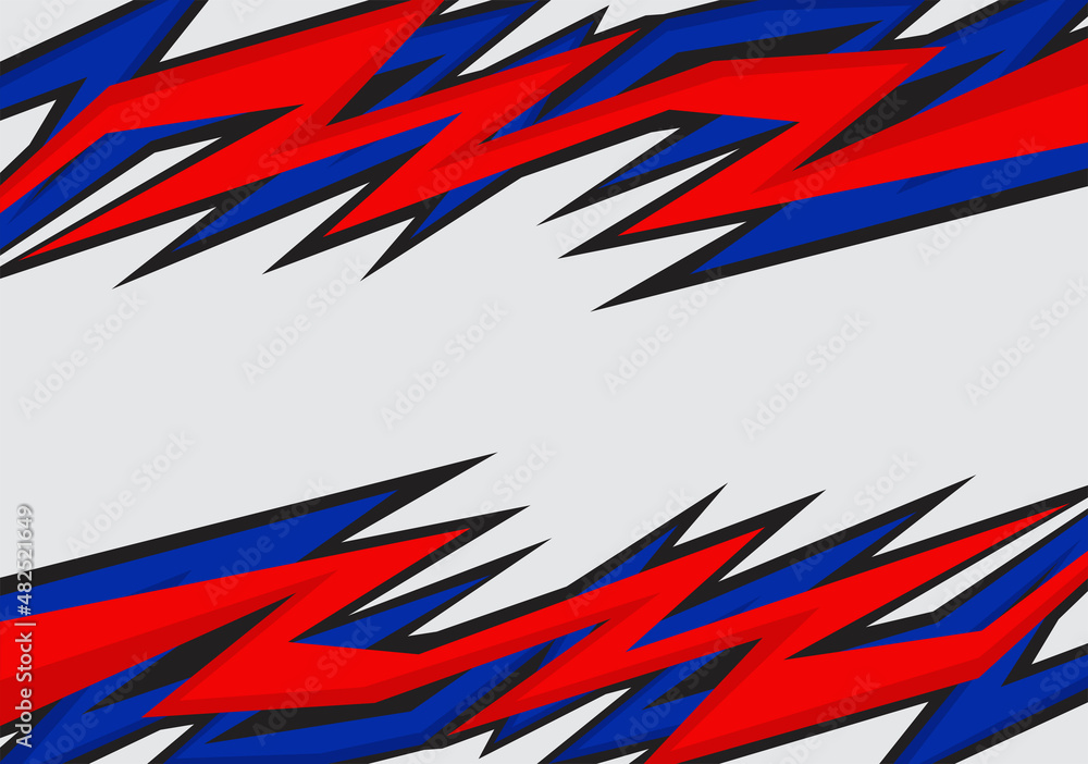 Poster abstract background with spikes and jagged zigzag line pattern and some copy space area