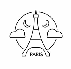 eiffel tower icon