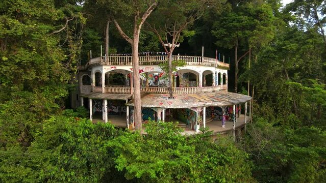 El Miro Jaco Costa Rica viewpoint DJI Drone shot