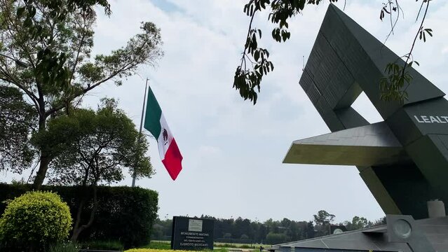 Timelapse at campo marte in mexico city