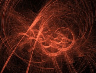 Imaginatory fractal abstract background Image