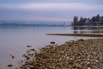 Bodensee bei der Insel Reichenau