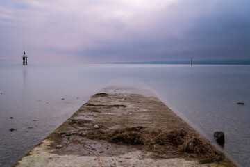 Bodensee bei der Insel Reichenau