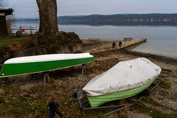 Bodensee bei der Insel Reichenau