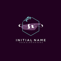SX Beautiful handwriting logo or wedding monograms collection