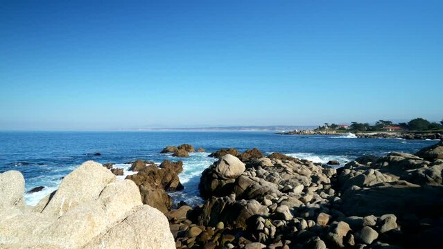 Monterey Coastline on a Sunny Afternoon