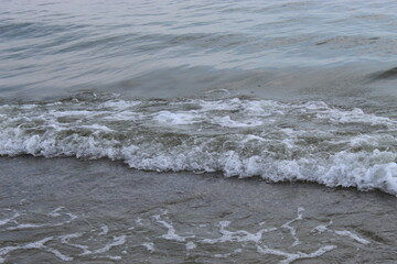 waves on the beach