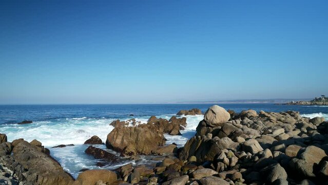 Monterey Coastline on a Sunny Afternoon
