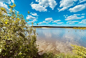 lake and sky
