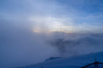 Bieszczady w zimie 