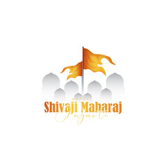Fototapeta na wymiar vector illustration of Chhatrapati Shivaji.vector