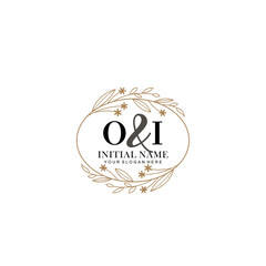 OI Beautiful elegant logos or wedding monograms collection