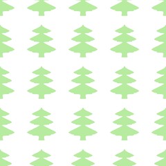 Fototapeta premium Seamless repeating image of a Christmas tree. Repeating patterns with Christmas trees. Background for postcards, banners, covers, albums, mobile screensavers, scrapbooking, advertising, blogs.