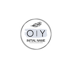 O Hand drawn wedding monogram logo