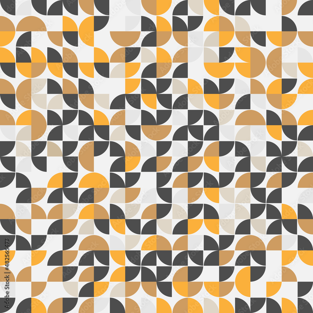 Wall mural abstract colorful mosaic background design