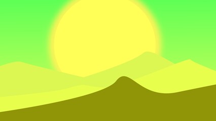Obraz premium abstrack background landscape mountain for desktop wallpaper and banner