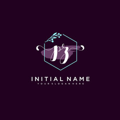 PZ Beautiful handwriting logo or wedding monograms collection