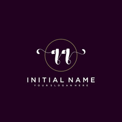 QQ Beautiful handwriting logo or wedding monograms collection