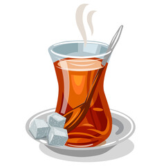 Turkish traditional tea