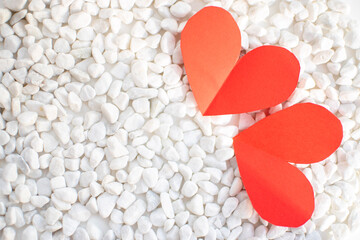 Obraz premium heart shaped cookies
