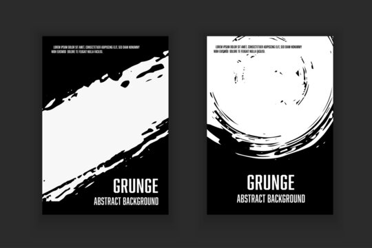 Vector grunge brush texture with overlay. Abstract book cover design element grunge shape clipping mask for banner, poster, flyer.