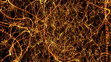 golden lightning design. golden abstraction