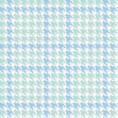 Houndstooth Check Digital Papers, Seamless Patterns, Geometric Design Illustration, 12 inches