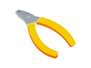 Pliers Isometric Icon