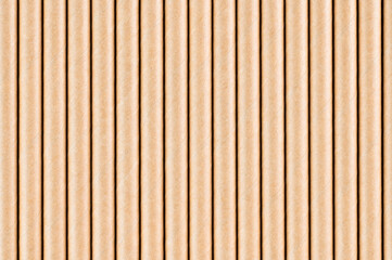 Eco friendly Reusable Straw. Paper cocktail tubes. Kraft paper straw for drinking coffee or tea. Disposable cocktail tube. Zero waste concept.