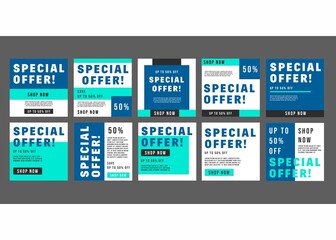 Business banner collection with vector file for your promotion