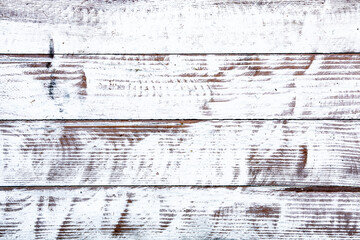 Straight board painted wood as a background for design and text