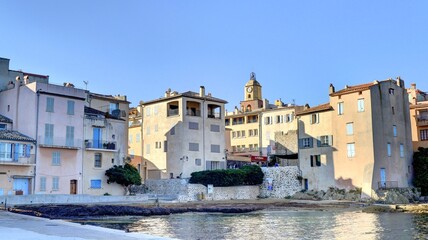 Saint-Tropez sur la french Riviera dans le Var, sud de la France