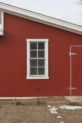 red barn door