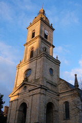 Fototapeta na wymiar Eglise Saint-patern à Vannes en Bretagne