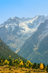 The valley of the Ullu-Kam River in October