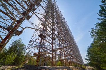 military secret object antenna radar Doug in Chernobyl