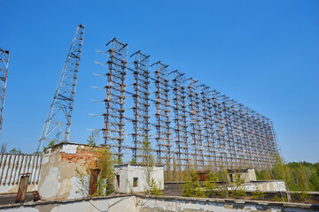 military secret object antenna radar Doug in Chernobyl