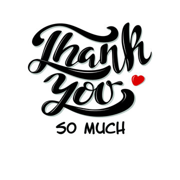 Thank You So Much Images – Browse 748 Stock Photos, Vectors, and