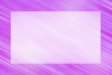Lilac violet purple bright gradient background with diagonal light stripes with border frame stroke.