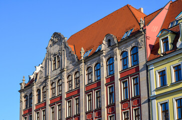 Tenement in Wroclaw, Poland, Europe
