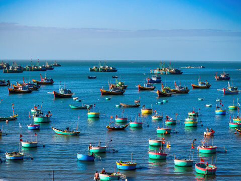 Fishing Village Bay, Mui Ne, Vietnam