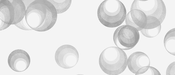 Abstract background, circle with grunge texture on a white background - illustrations	

