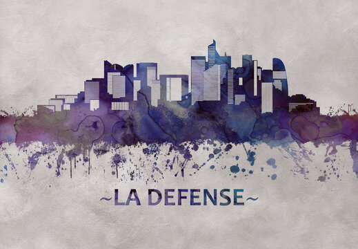 La Defense skyline