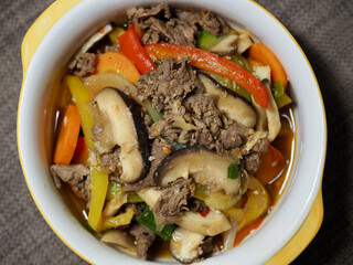 한국의 전통음식 소불고기