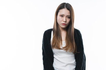 Fototapeta premium クールな女性ポートレート