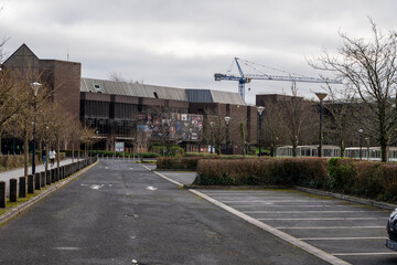 Fototapeta na wymiar Limerick,Ireland-23,01,2022,University of Limerick