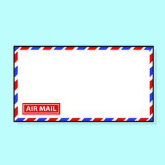 air mail vector logo icon cartoon