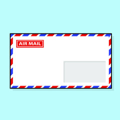 air mail vector logo icon cartoon