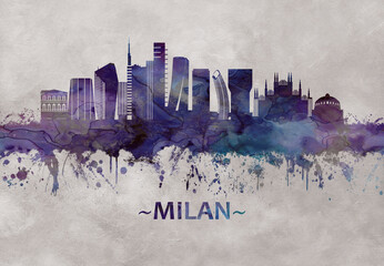 Milan Italy skyline